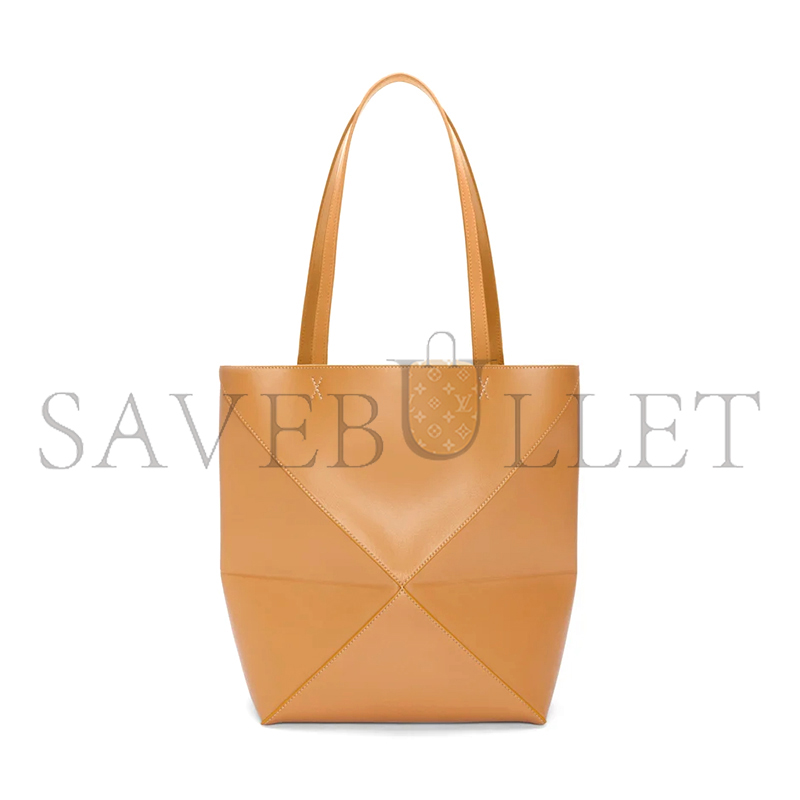 LOEWE MEDIUM PUZZLE FOLD TOTE IN SHINY CALFSKIN A657G50X01 04 (31.5*25.5*14.5cm)